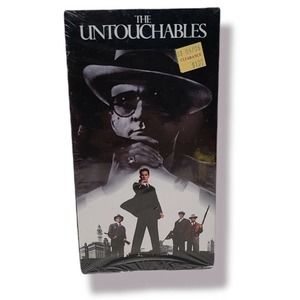 The Untouchables VHS New Sealed Gangster Mob Prohibition Movie